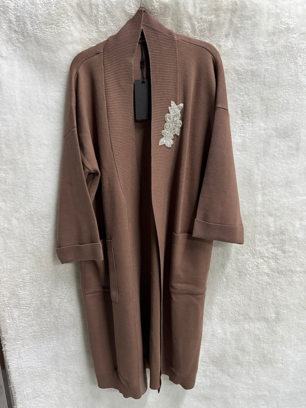 Ghisa Triko Hırka 3983 - KAHVE
