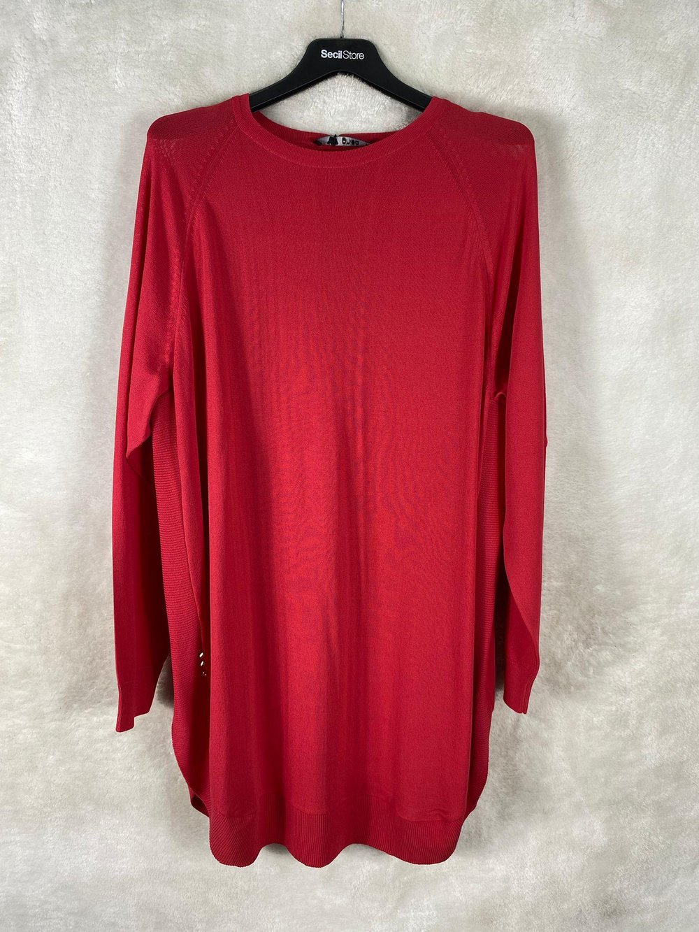 Ghisa Triko Tunik 4219 - Kırmızı