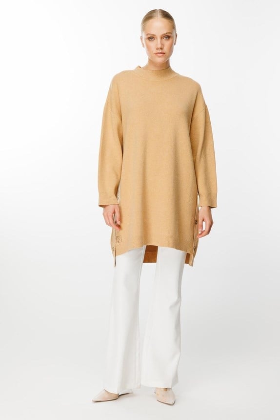 Ghisa Triko Tunik 4656 - CAMEL