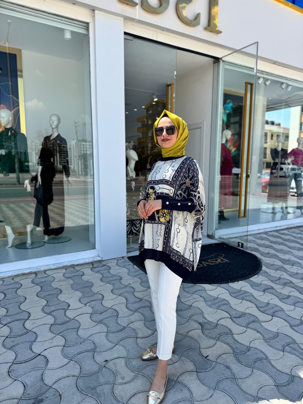 Ghisa Tunik 4016-L - LACİVERT