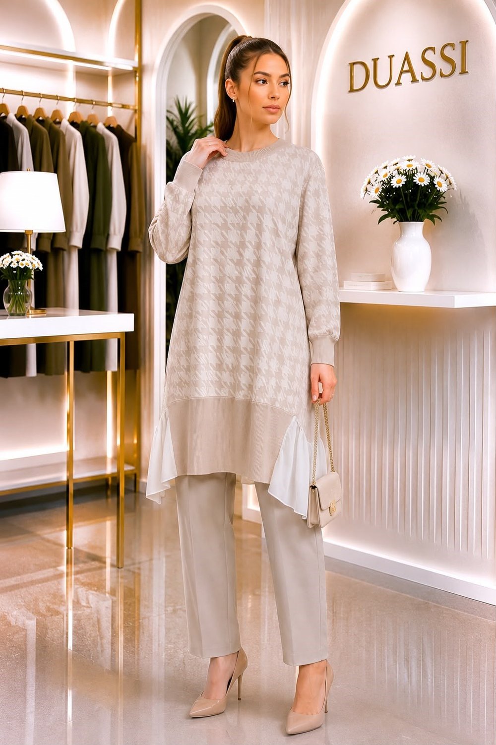 Ghisa Tunik 4619 - BEJ