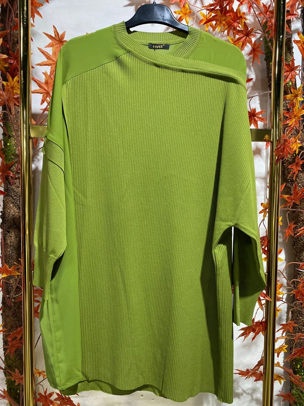İnvee 6250 Tunik  - Yağ yeşili