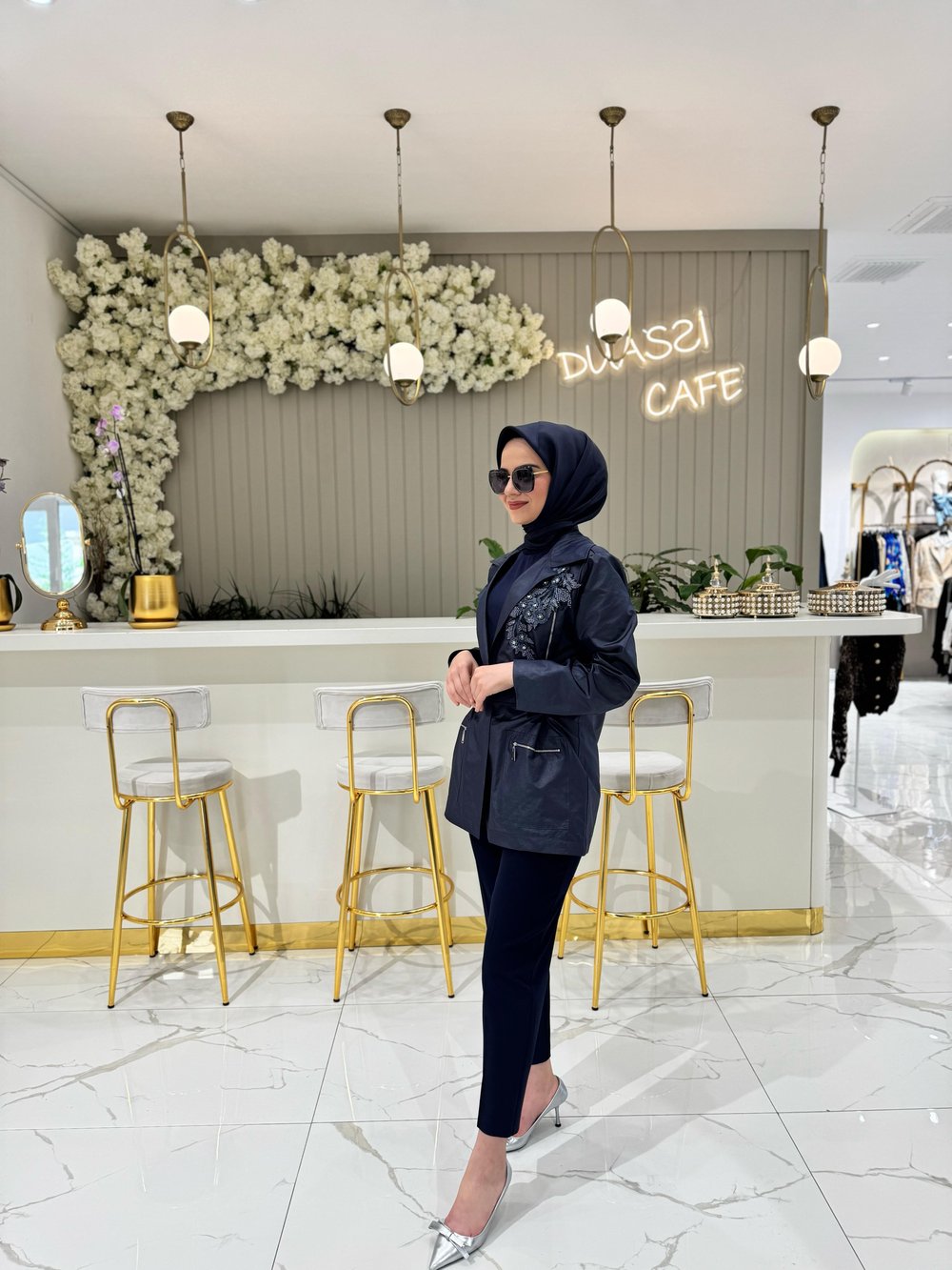 Lisa Trençkot 5046-L - LACİVERT