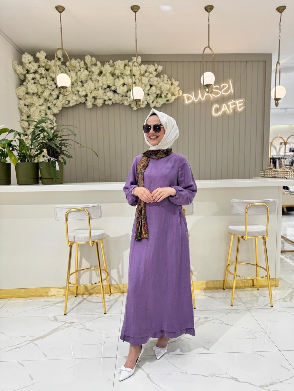 Misswhence 3135 Elbise  - lila