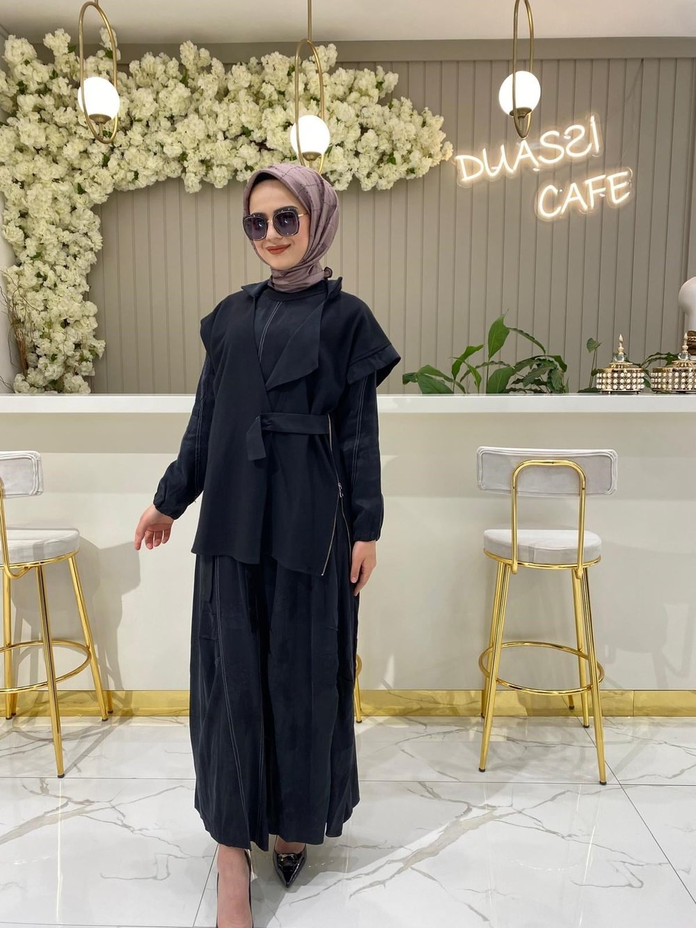 Misswhence Elbise 36819 - SİYAH