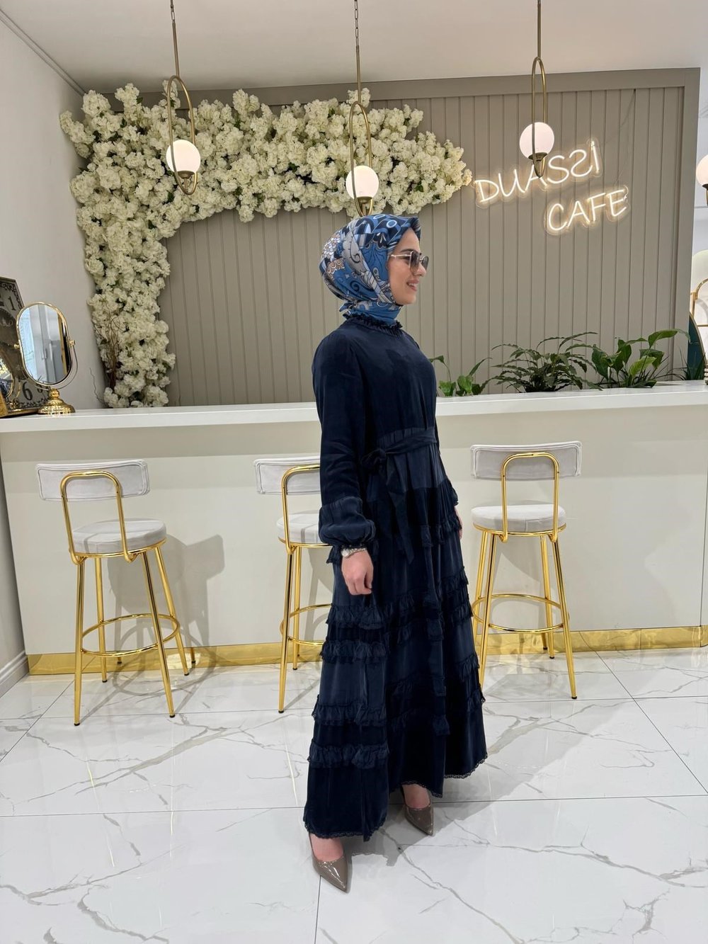 Misswhence Elbise 37818 - LACİVERT