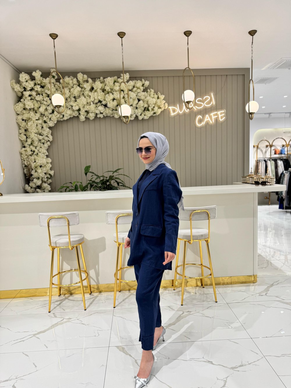 Misswhence Keten Takım 37207-L - LACİVERT