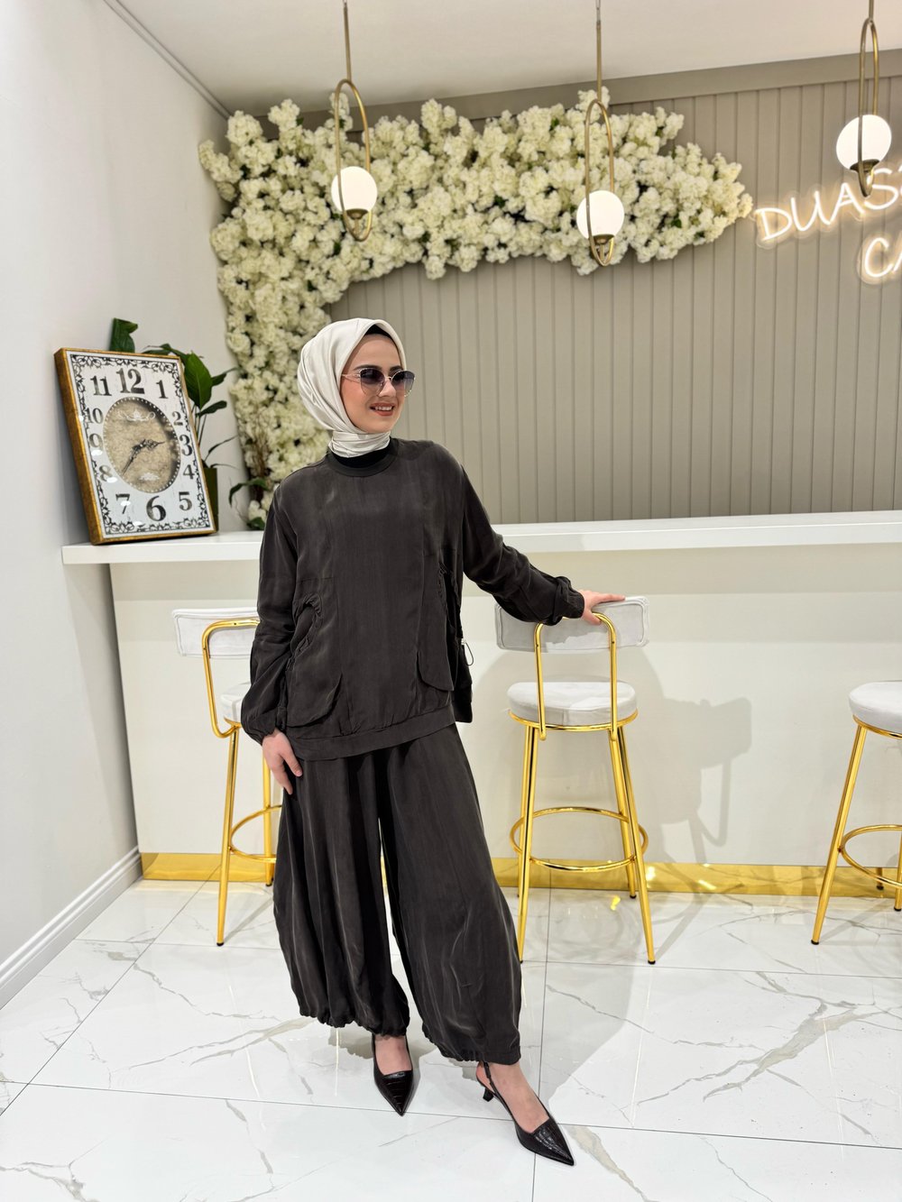 Misswhence Tunik Takım 37014-K - KAHVE