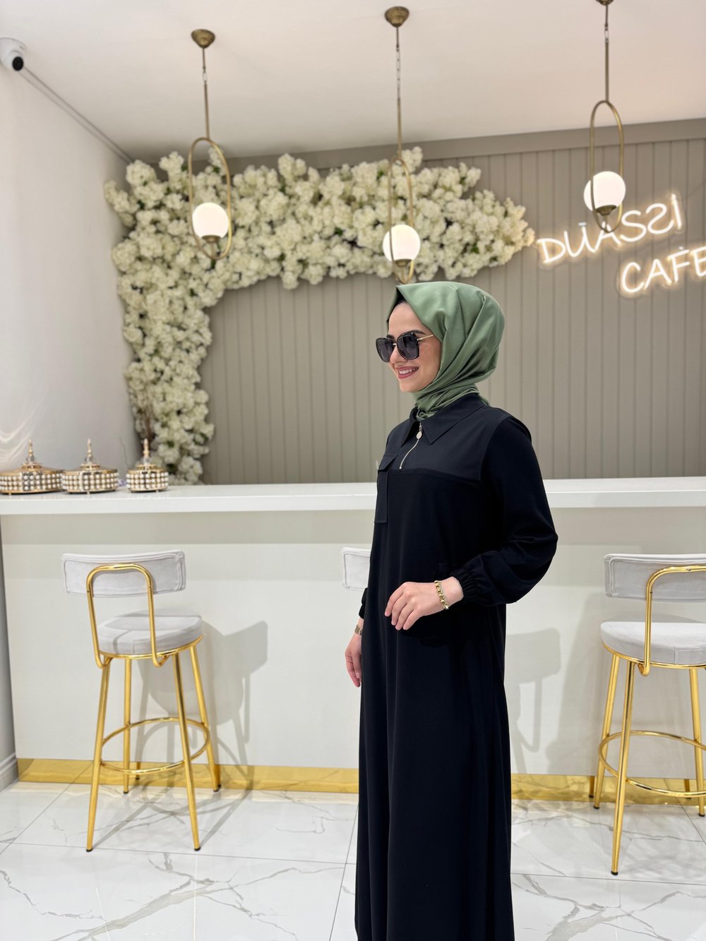 Müsemma Beniz Elbise  - SİYAH