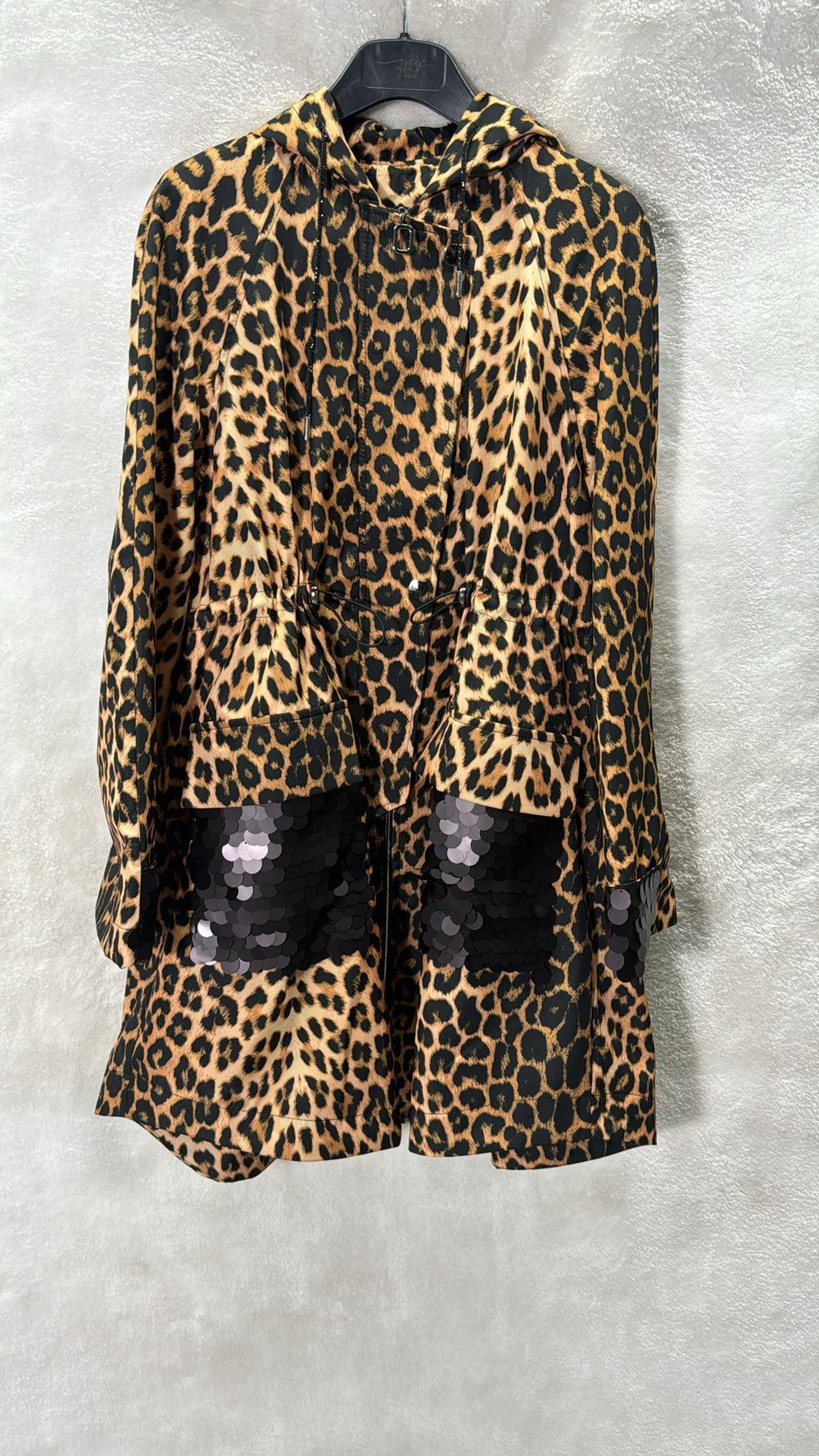 My312 Leoparlı Pullu Kap 7403 - KAHVE