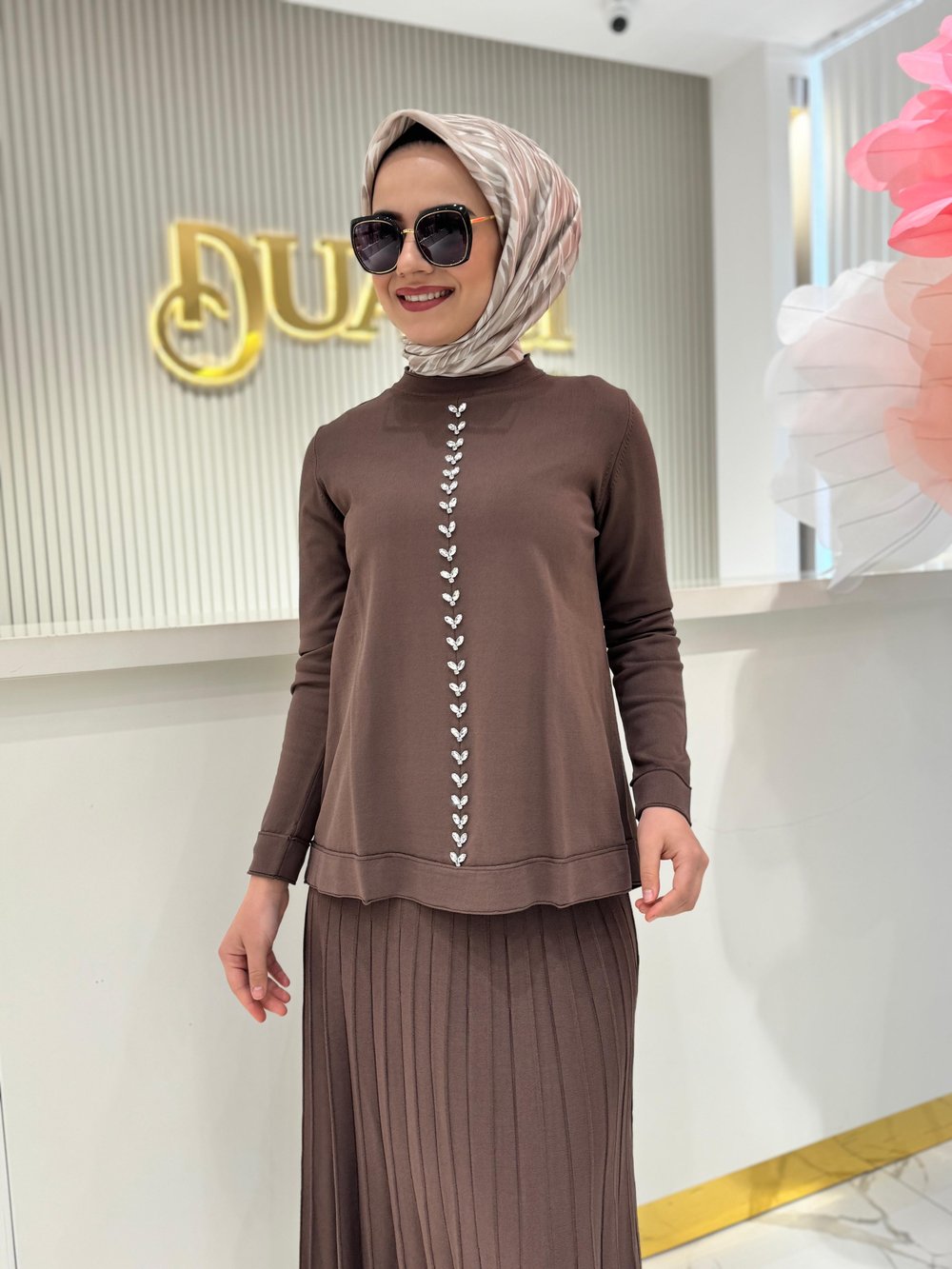 Nuss 1351 Takım  - KAHVE