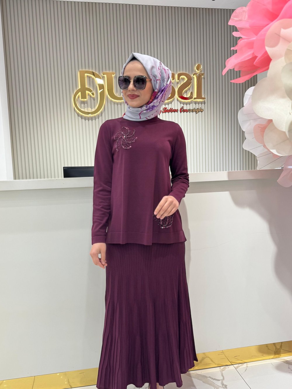 Nuss 1352 Takım  - BORDO