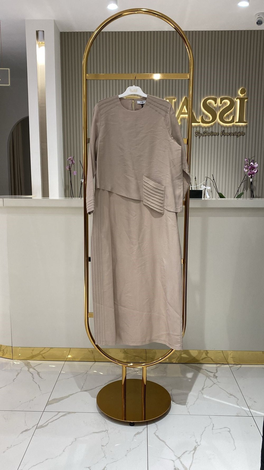 Nuss Elbise 2031-T - TAŞ