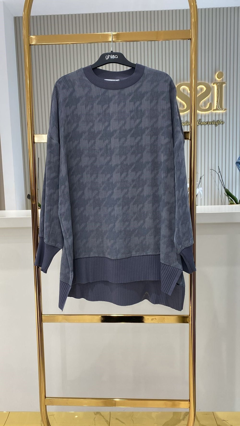 Nuss Tunik 3009-G - GRİ