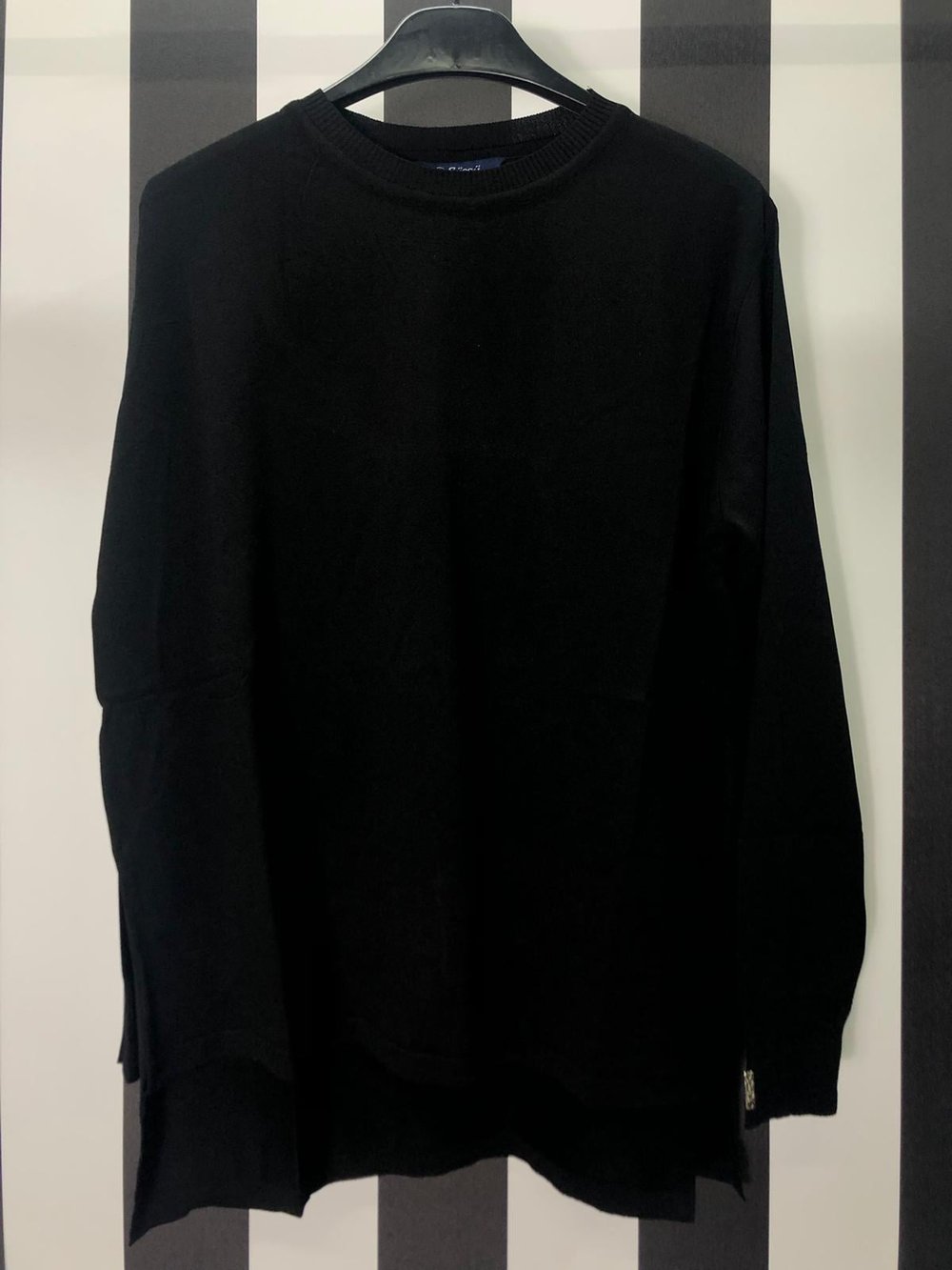 Rayon  Triko Bluz 102 - SİYAH