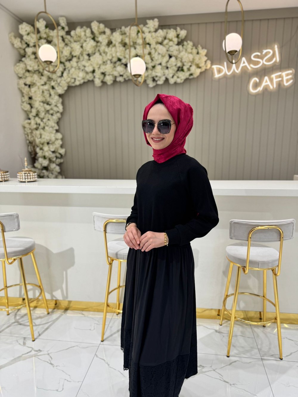 Seçil 10002521311006 Günlük Elbise  - SİYAH