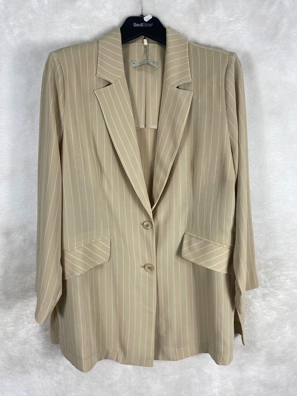 Seçil Blazer Ceket 1036 - BEJ