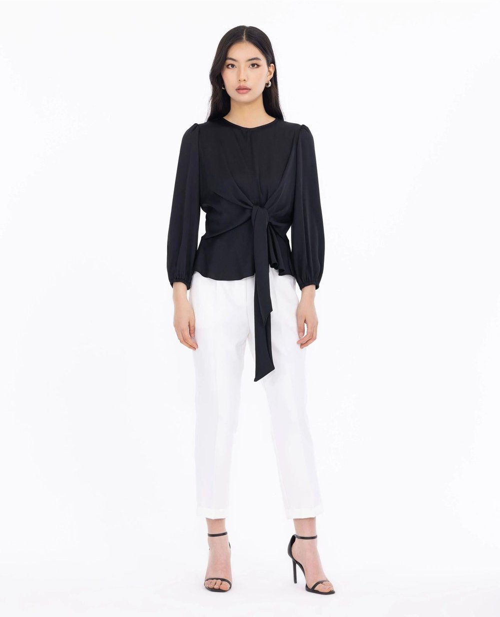 Seçil Bluz 10019-S - SİYAH