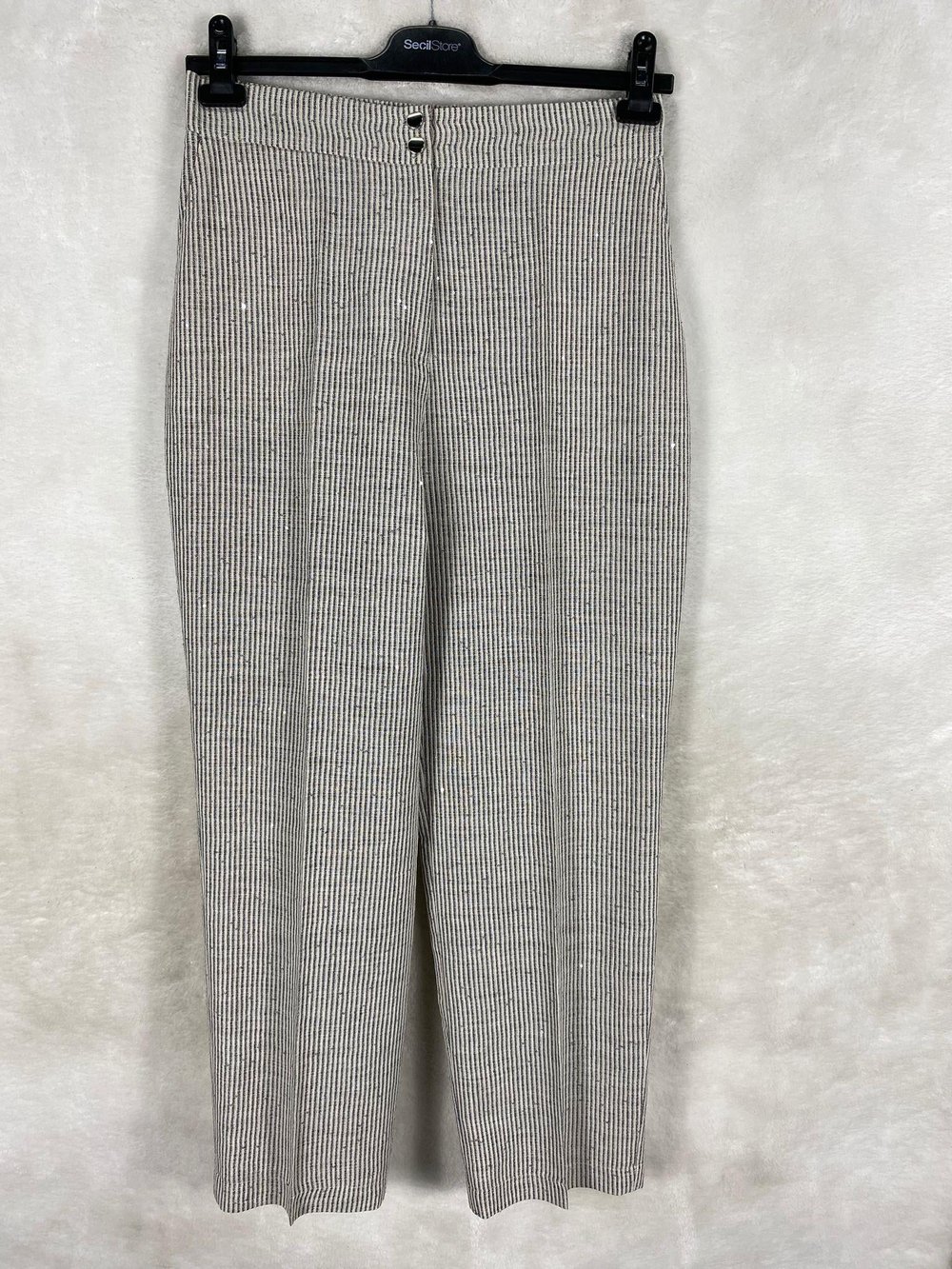 Seçil Zebra Desen Pantolon 1001 - GRİ