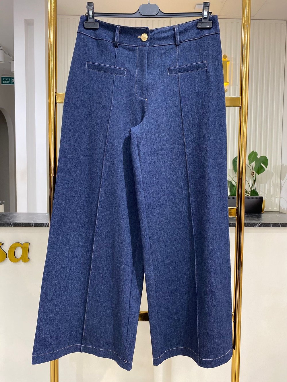 Sentez 5658  İris Geniş Paça Pantolon