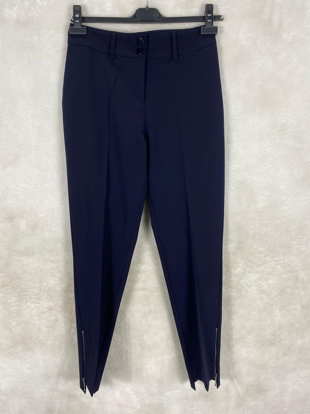 Sentez Paçası Fermuarlı Classic Pantolon 1034 - LACİVERT