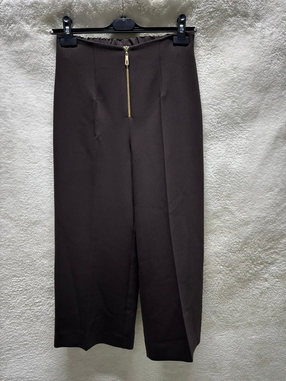 Sentez Queen Geniş Paça Pantolon 5565 - KAHVE