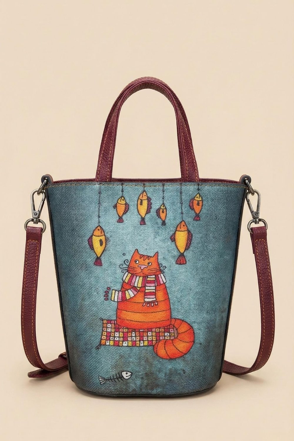 Canvas Fables Mini Kova Çanta
