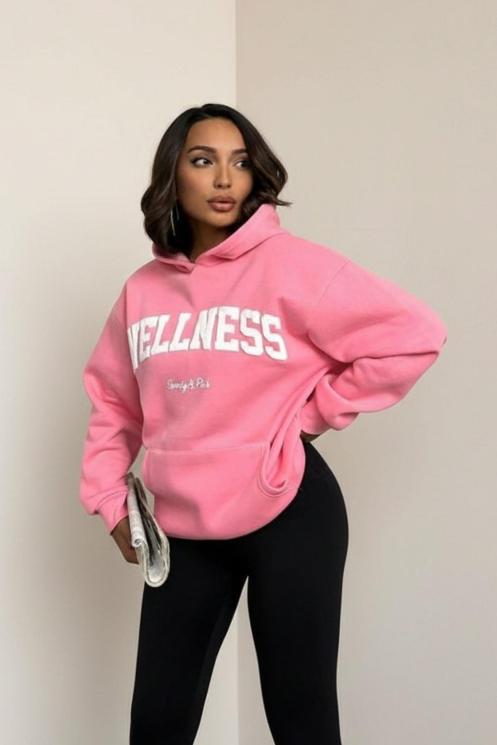 Welness Pembe Sweatshirt