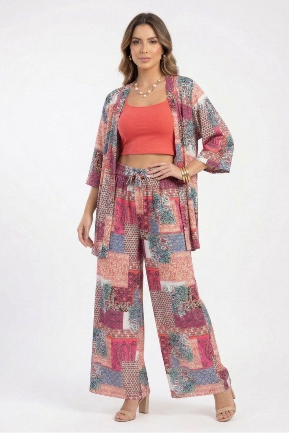 Etno Kimono Takım