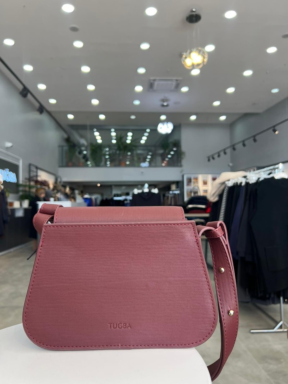 Tuğba Minimal Çanta - Bordo