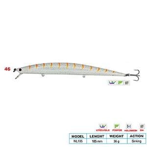 Wily SUPER STAR CL:46 185mm 36gr (Sinking)