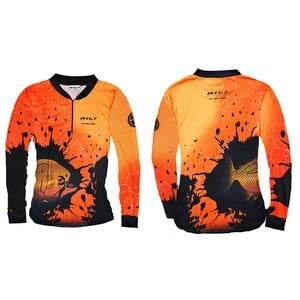 Wily Wear UV T-Shirt Fermuarlı Vision Orange M