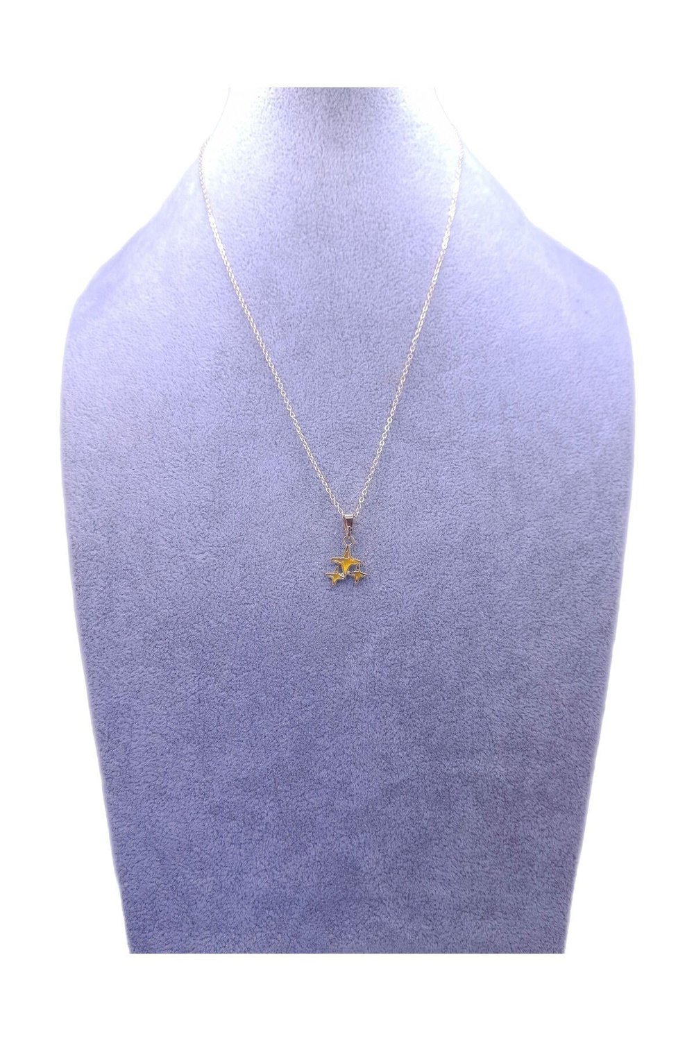 3 lü Yıldız Model Kolye