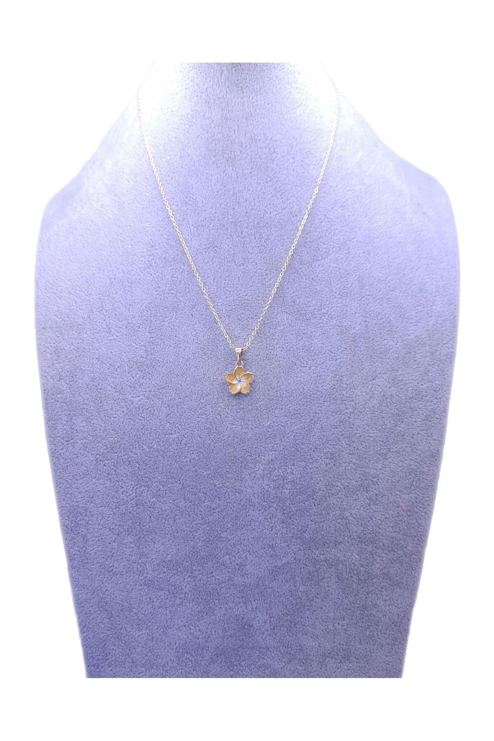Sarı Çiçek Model Kolye