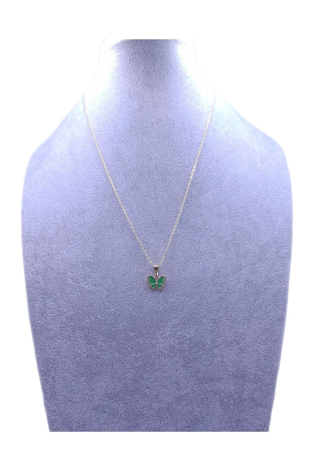 Yeşil Kelebek Model Kolye