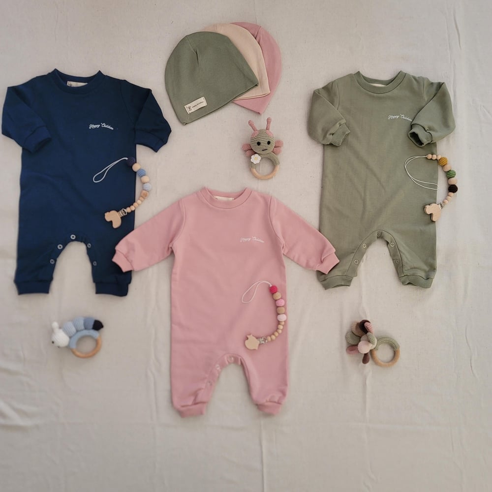 YEŞİL BEBEK BASIC TULUM