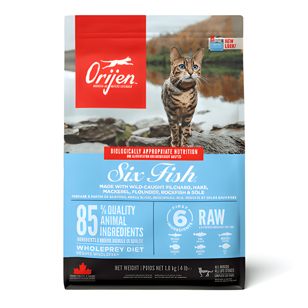 Orijen 6 Balıklı Yetişkin Kedi Maması 1.8 Kg