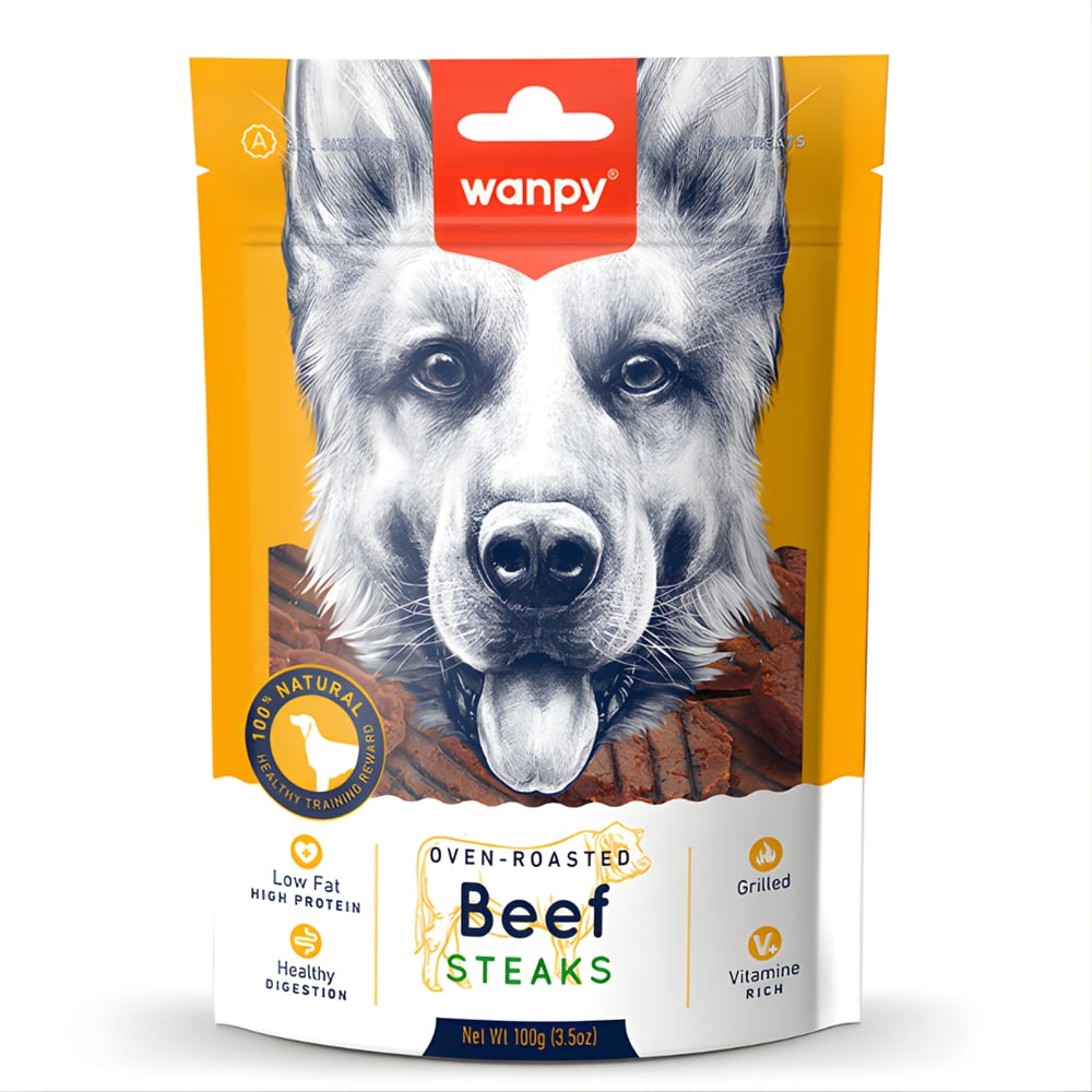 Wanpy Izgara Dana Biftek Köpek Ödülü 100 Gr