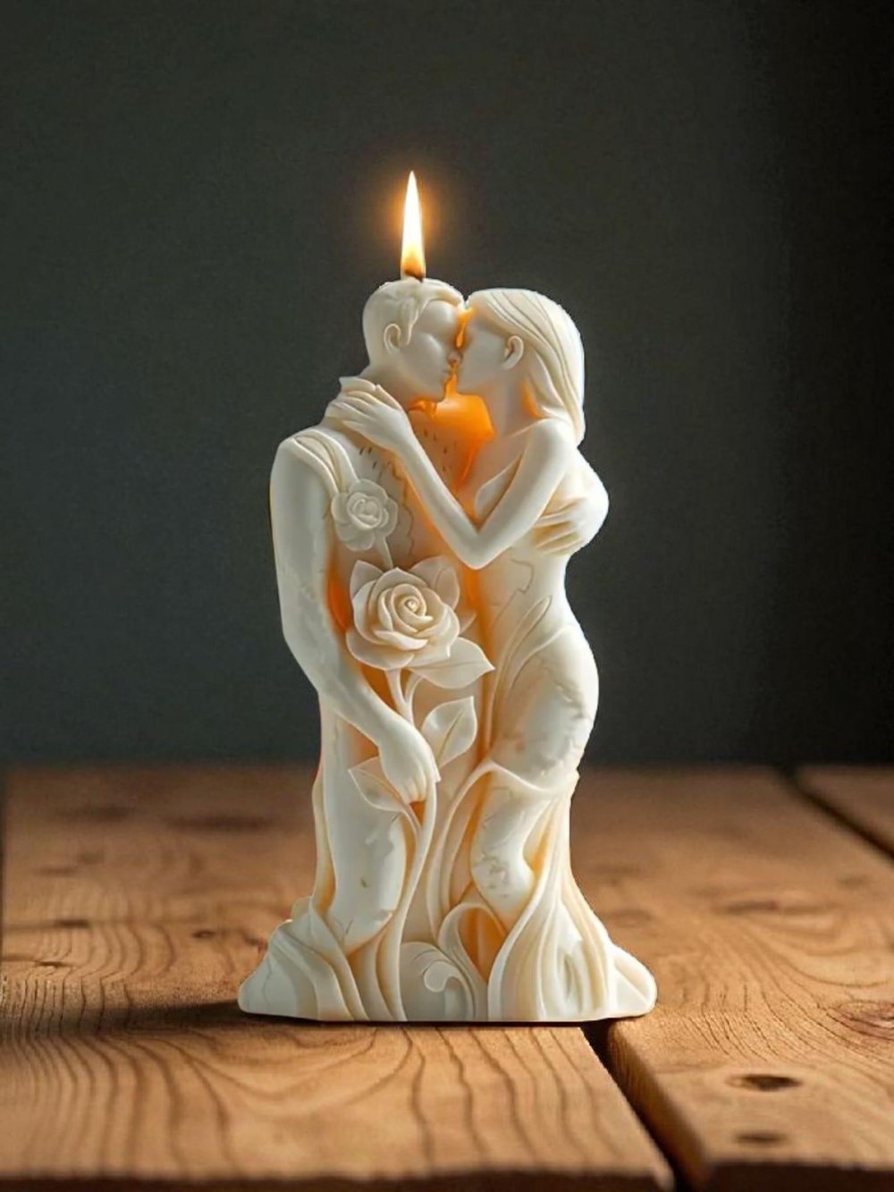 Romantik Çift Mum