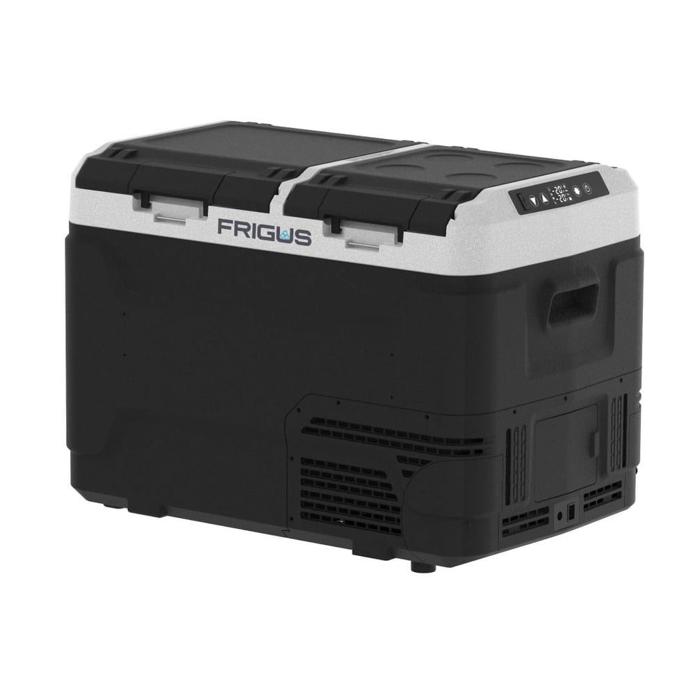 CNB-FR40A FRIGUSFrigus 40 LT Çift Bölmeli Kompresörlü Oto Buzdolabı - 12V/24V/220V Dual Zone