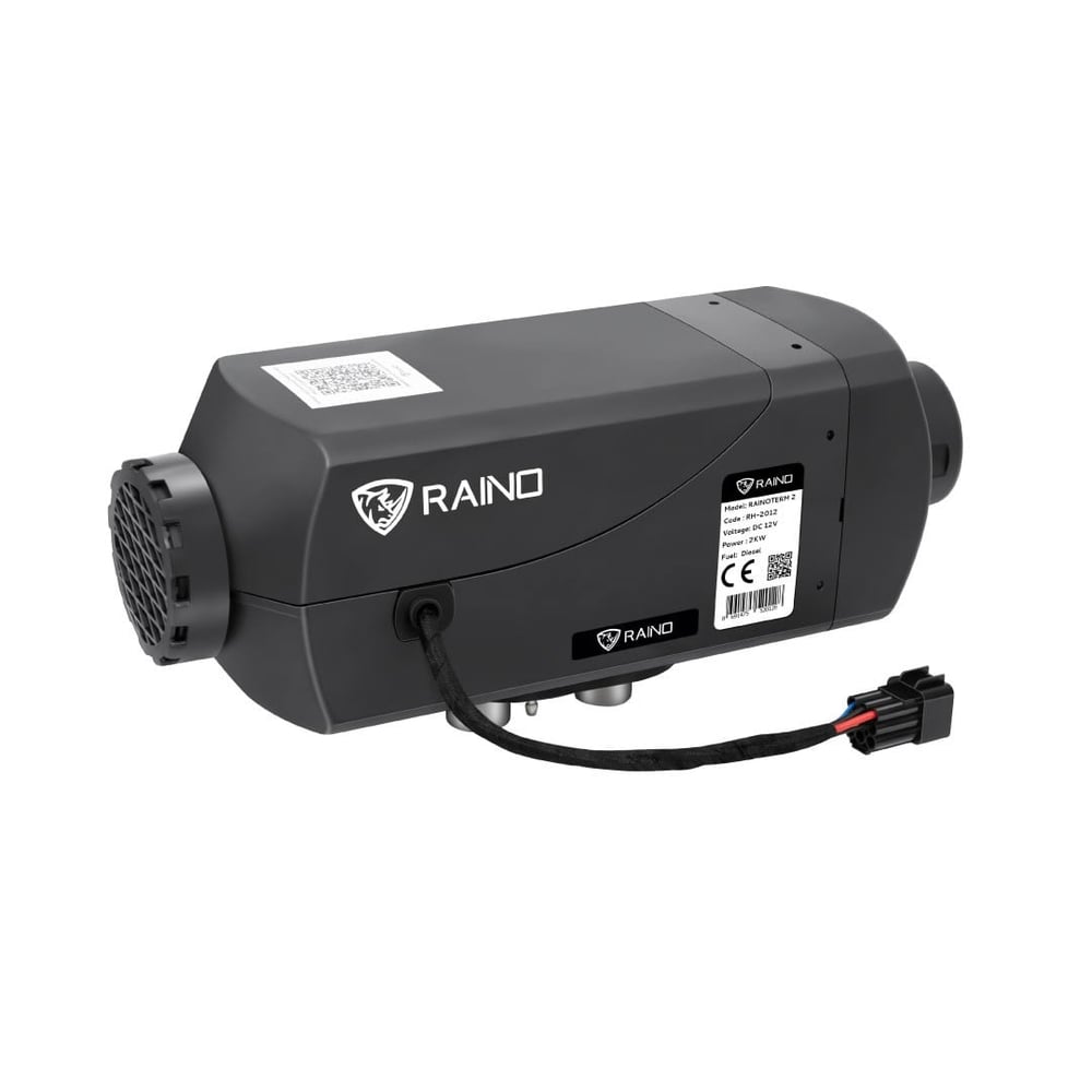 CND454012 RAINORaino D2 12V 2.5kW Dizel Isıtıcı Komple Set - Karavan ve Tekne Tipi