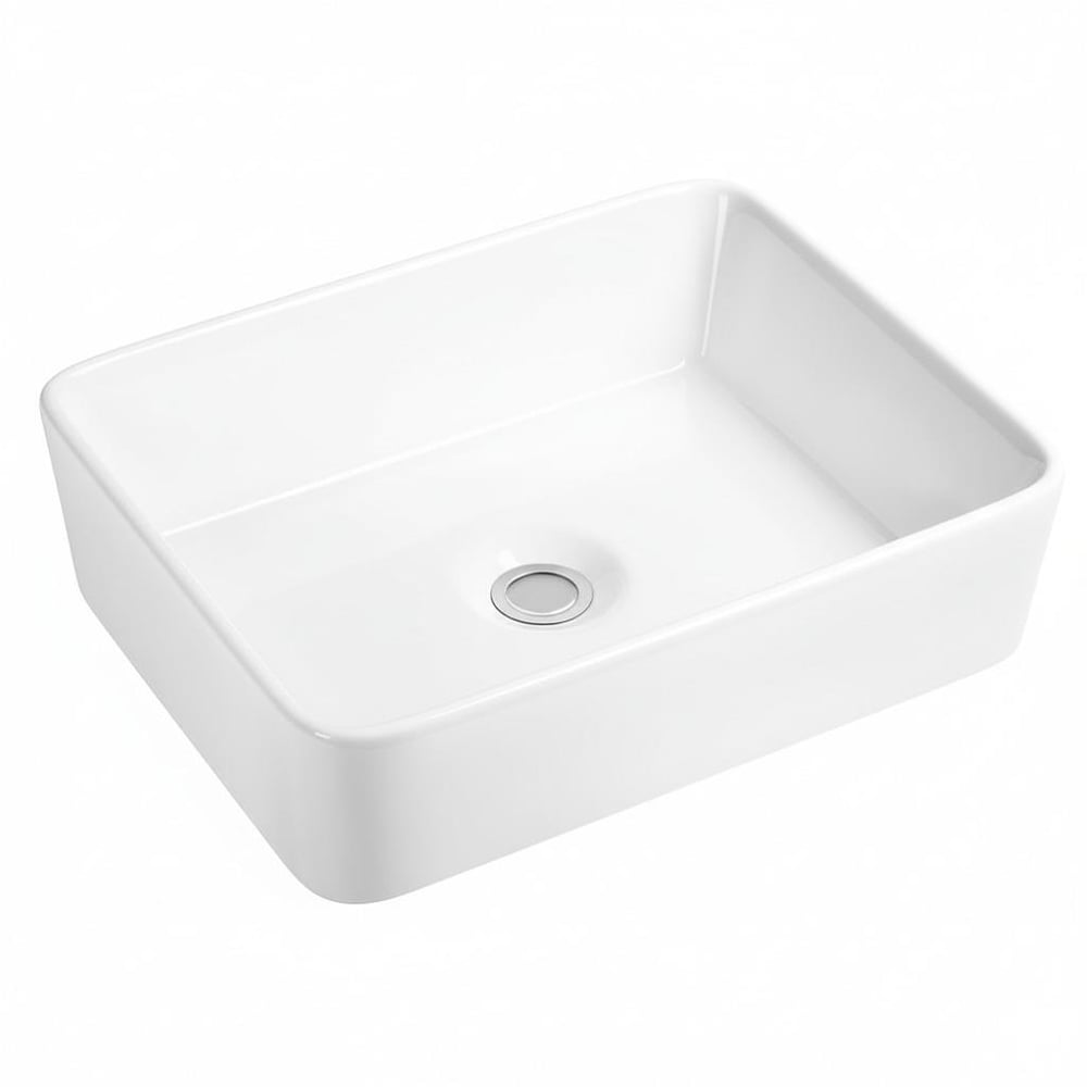 Arvitsa Dikdörtgen Çanak Lavabo 48x37 Cm