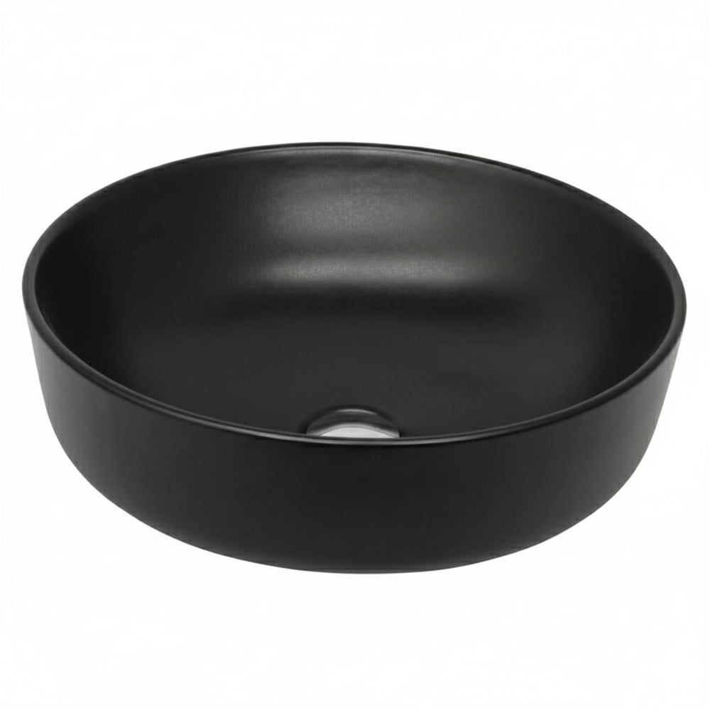 Arvitsa Siyah Yuvarlak Çanak Lavabo Ø42 Cm