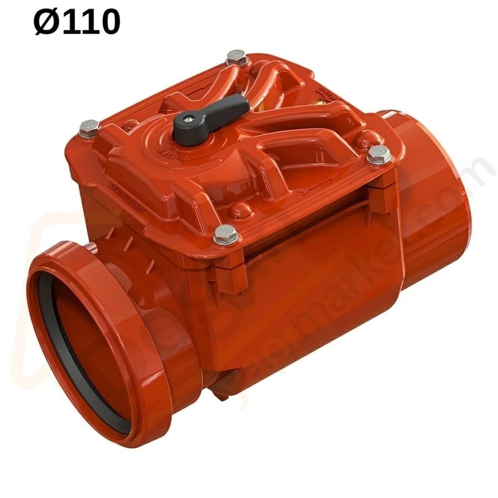 Atık Su Çekvalfi Ø110