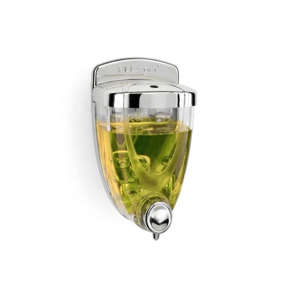 Flosoft Krom Sıvı Sabunluk 350ml
