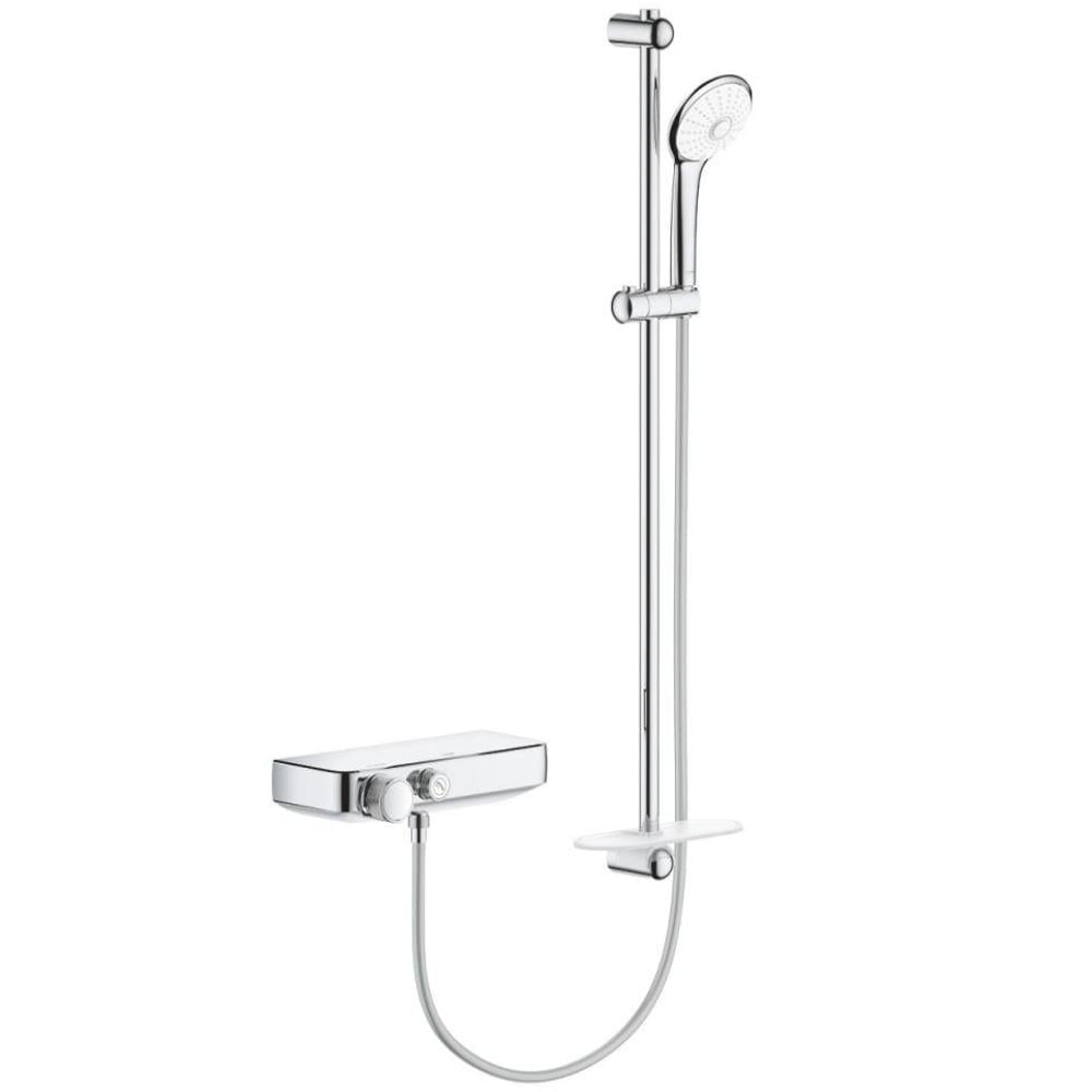 Grohe Grohtherm SmartControl Temostatik Bataryalı Duş Sistemi -34721000