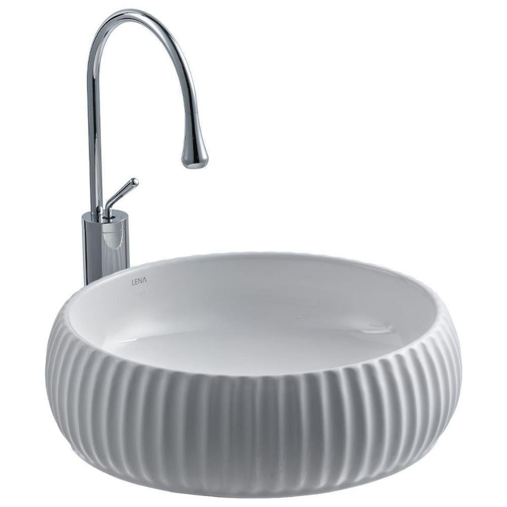 LENA Tezgah Üstü Lavabo Beyaz
