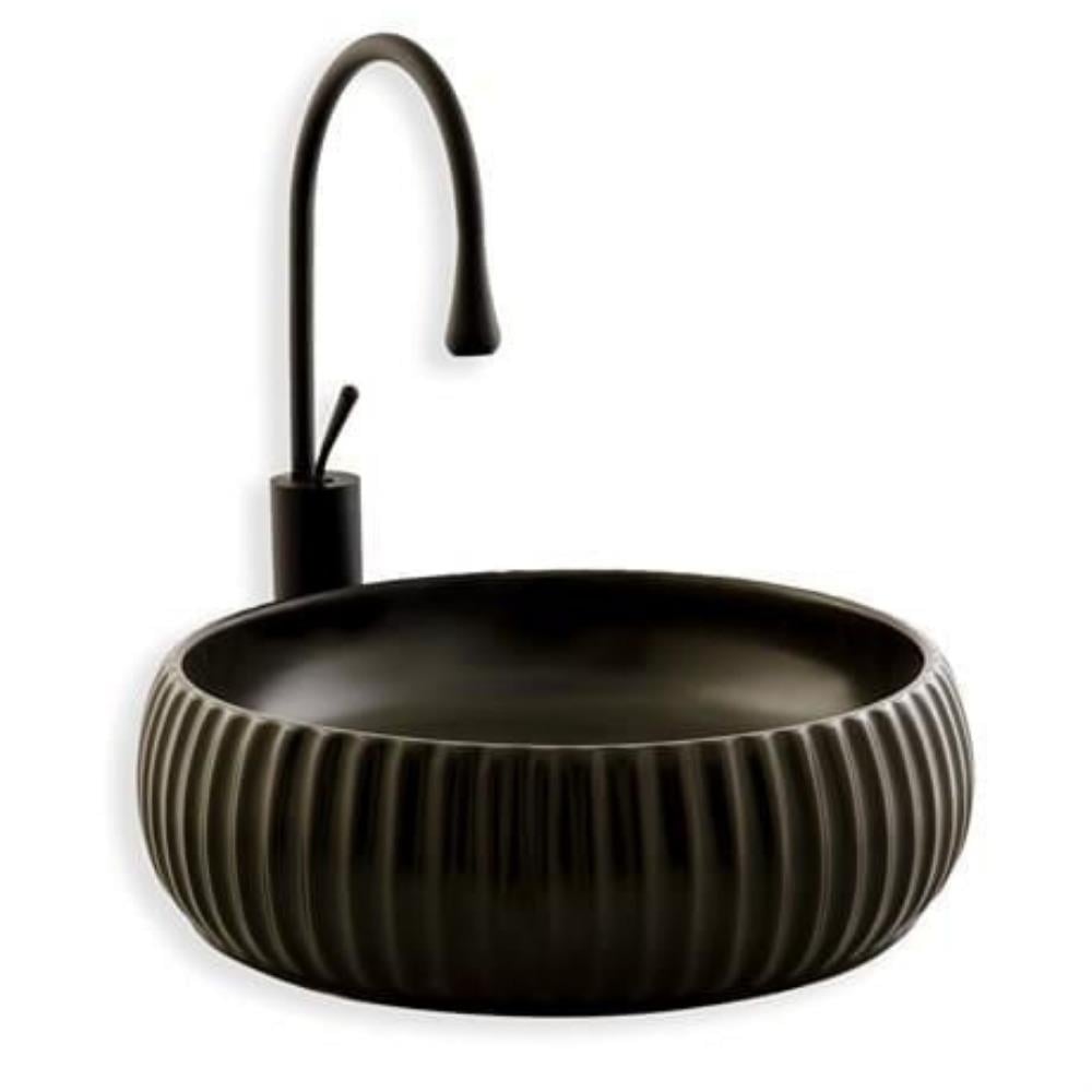 LENA Tezgah Üstü Lavabo Siyah