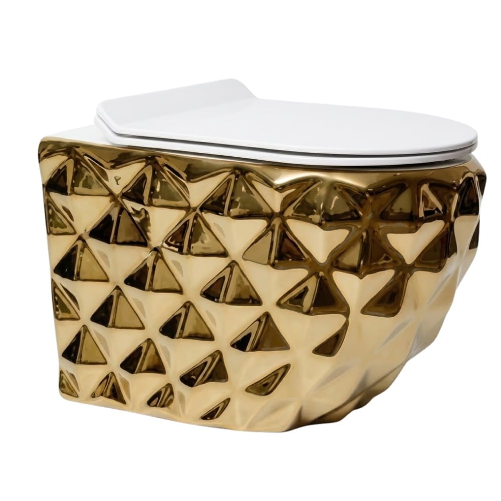 Prima Gold Desenli Asma Klozet