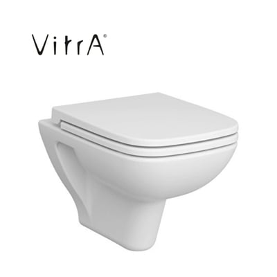 VitrA S20 Square Asma Klozet 48cm + S20 Klozet Kapağı